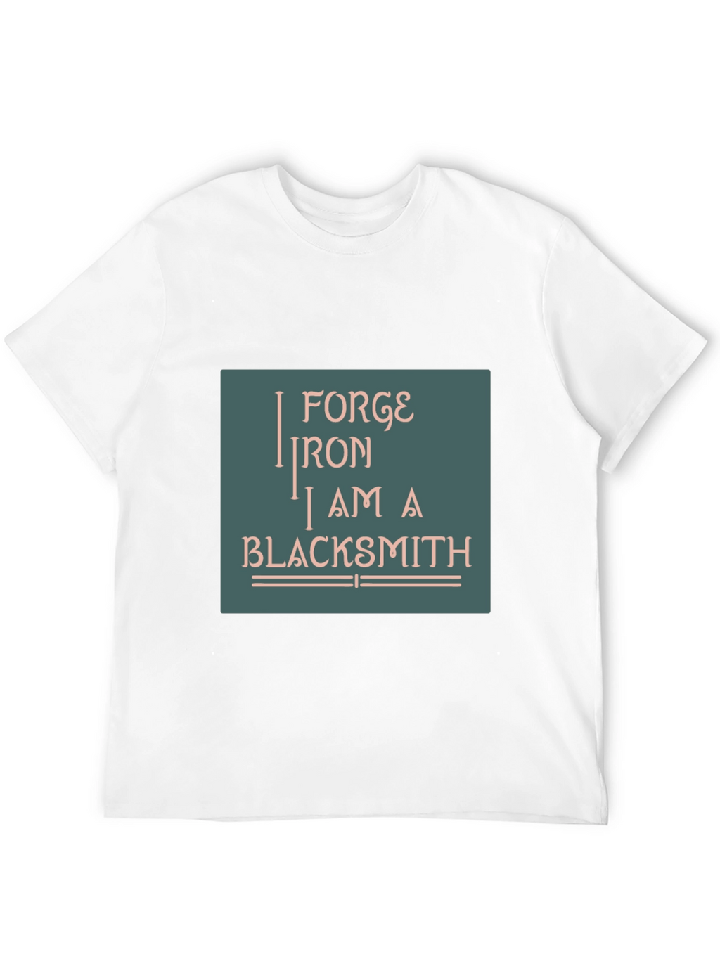 Forge Iron Blacksmith Graphic T-Shirt