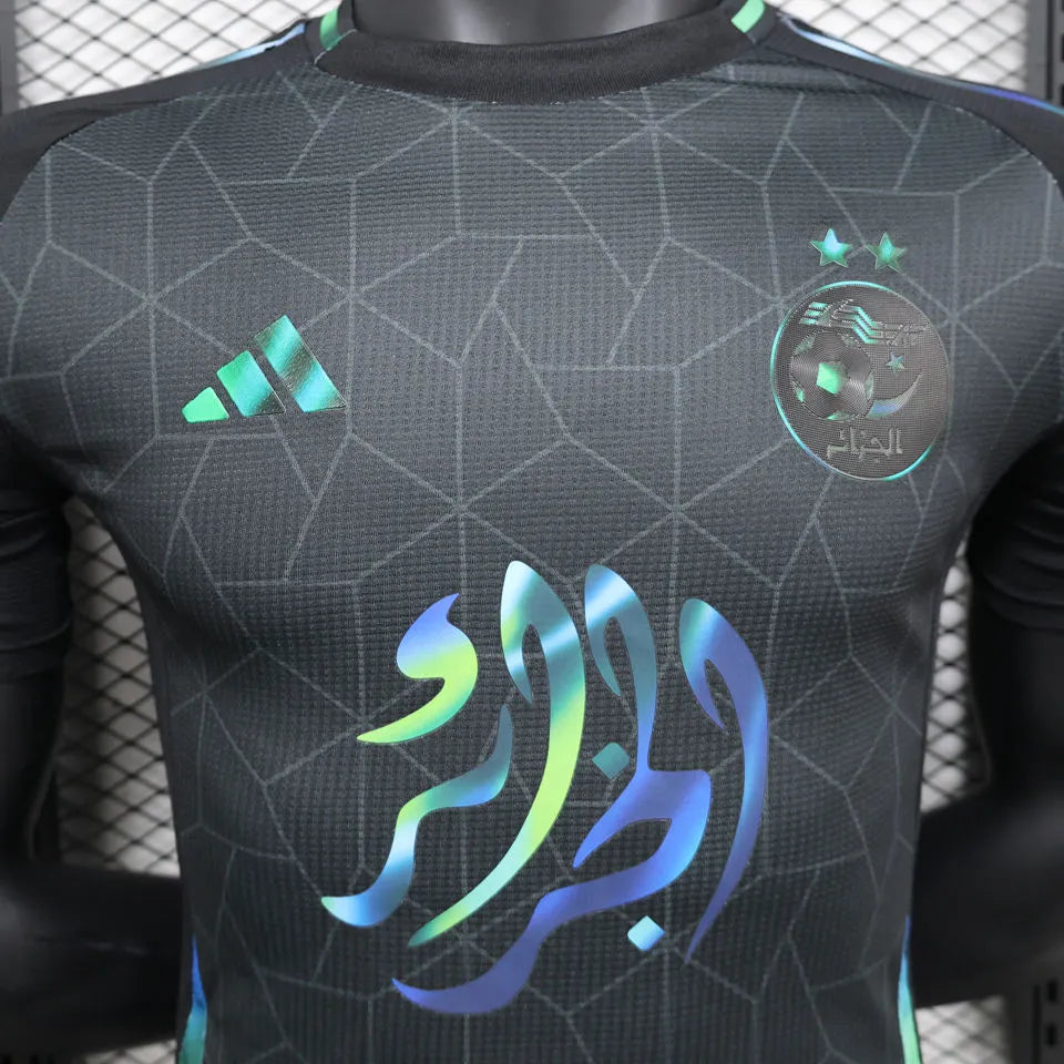 2025 Algeria Special Edition Player Version Jersey Detail 1