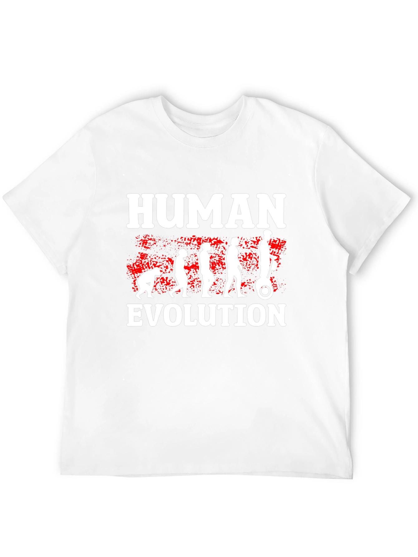 Human Evolution T-Shirt - Funny Sarcastic Tee