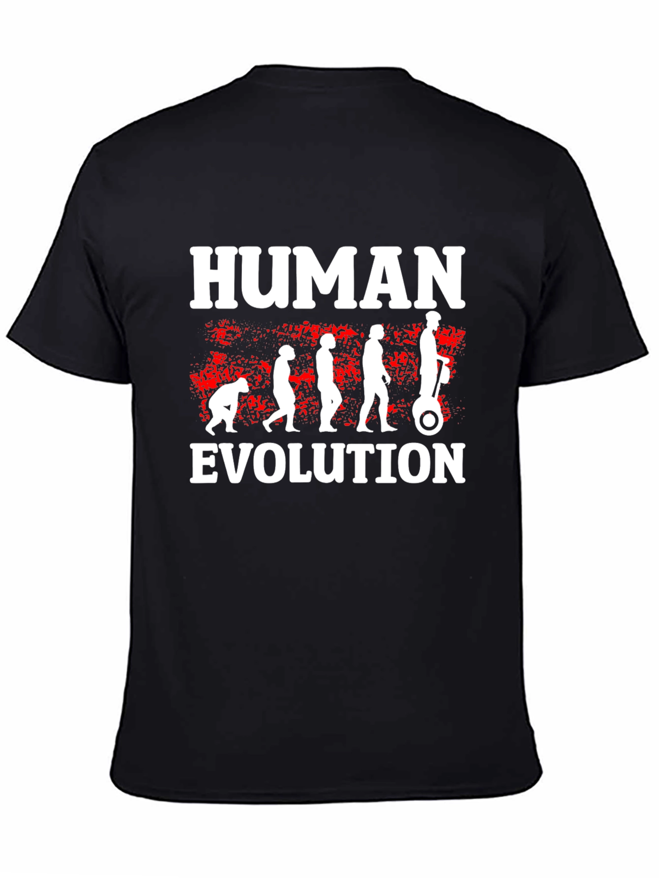 Human Evolution T-Shirt - Funny Sarcastic Tee