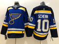 Men's St. Louis Blues Brayden Schenn #10 Blue Home Breakaway Player Jerseys