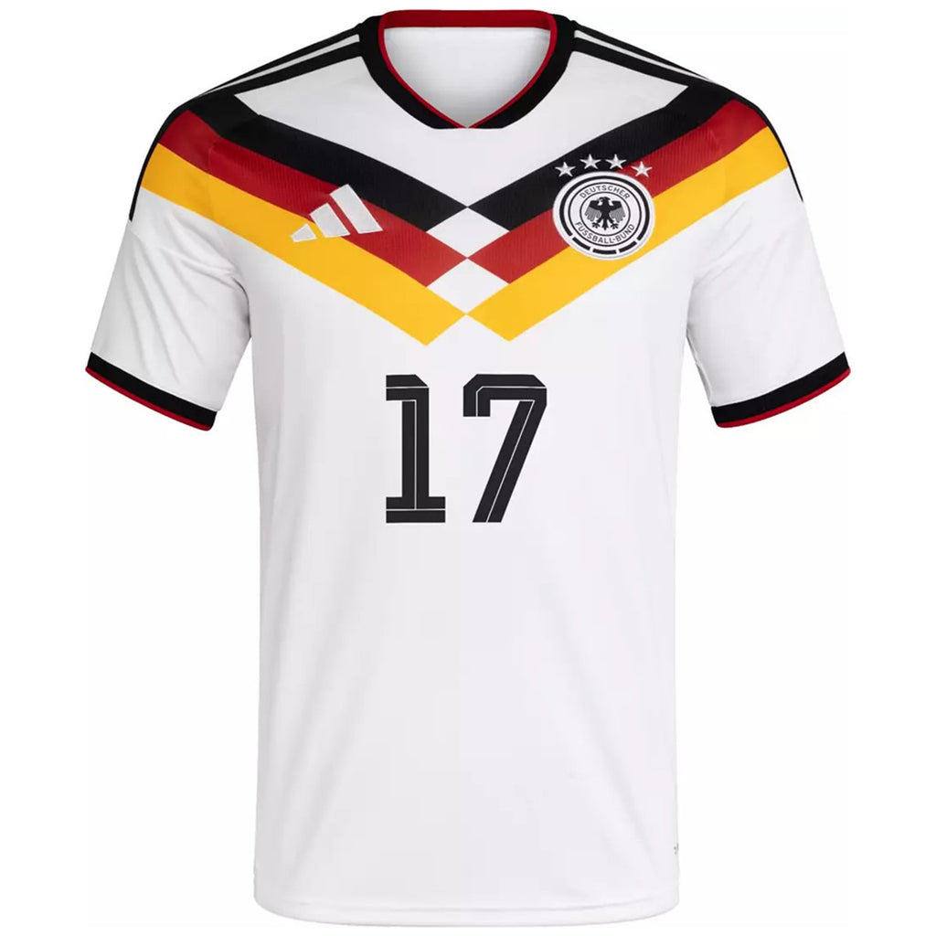 Wirtz #17 Germany Home Jersey World Cup 2026 Back