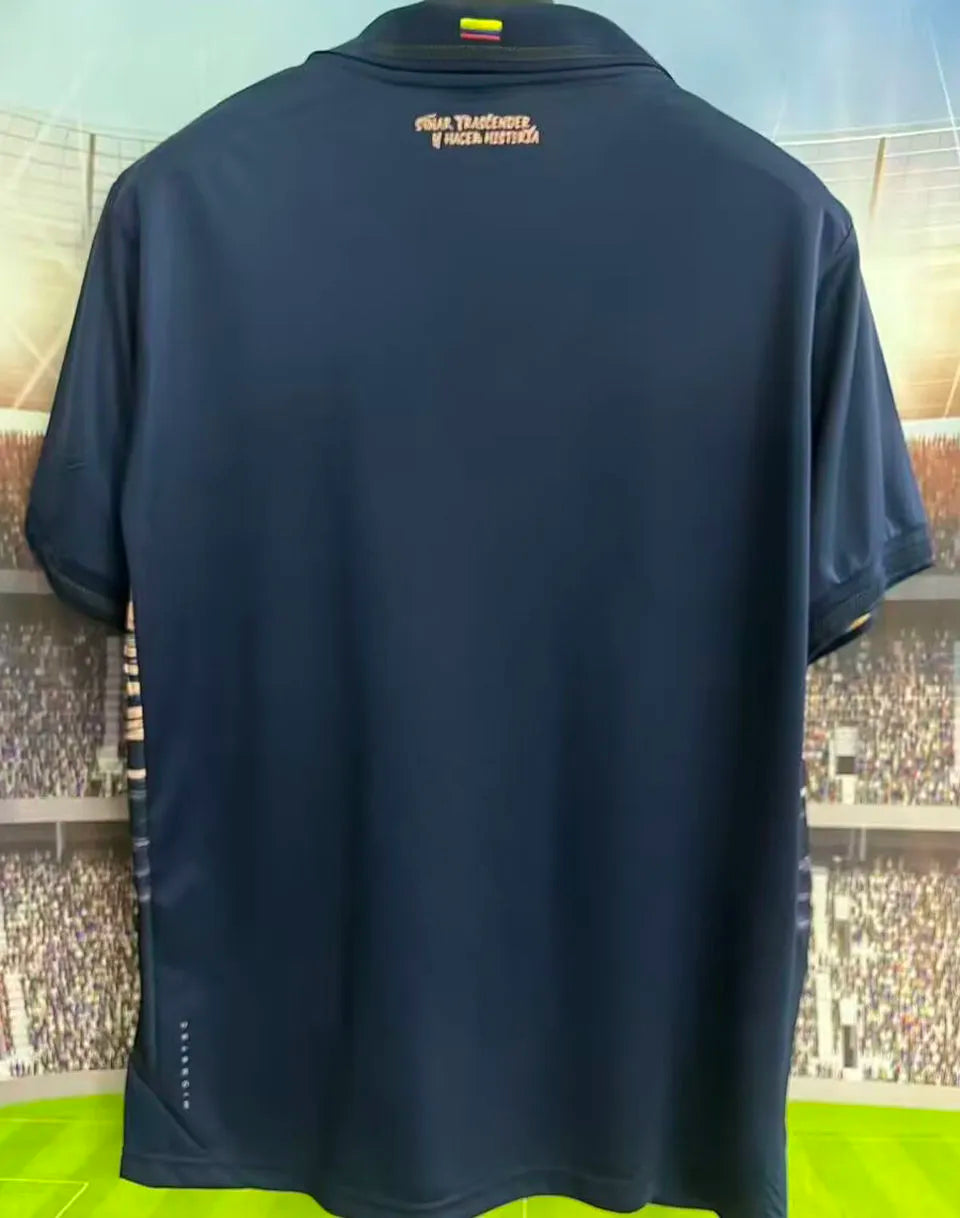 2026/27 Ecuador Third Fans Soccer Jersey (Have Right Patch 有右臂章 白底黑字） Detail 1