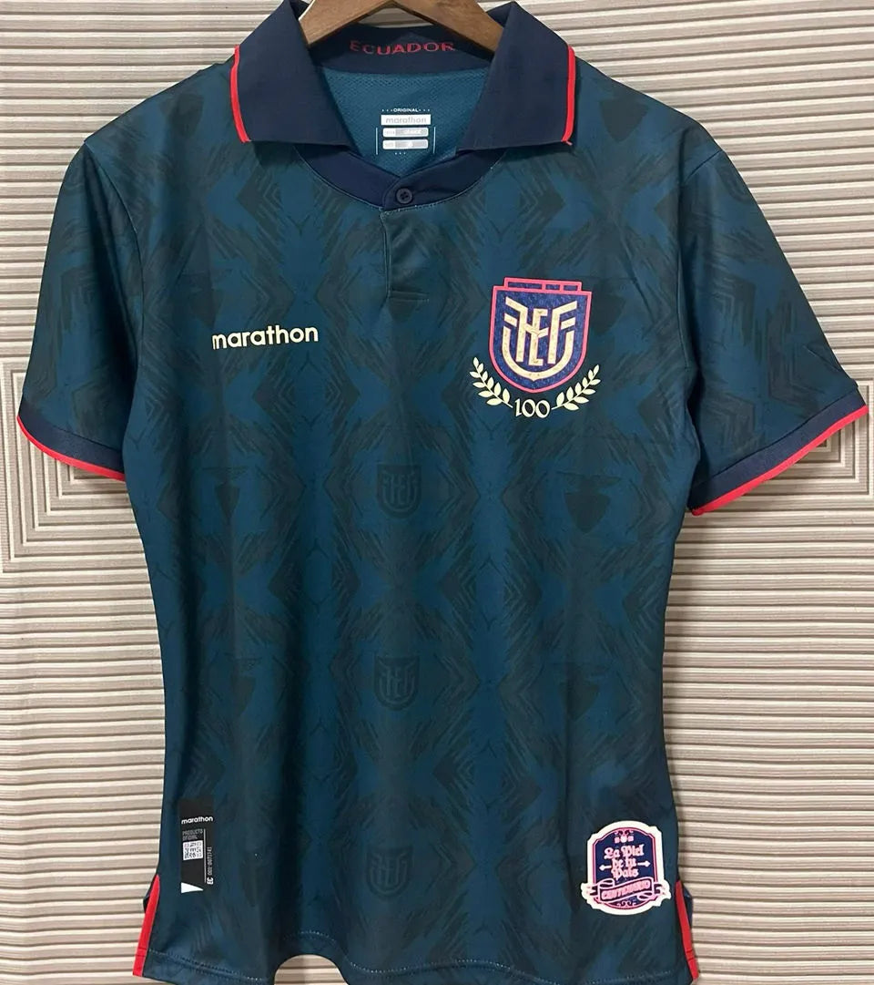 2025/26 Ecuador Away Fans Soccer Jersey Front