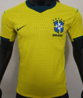2026/27 Brazil Home Yellow Player Version Soccer Jersey Front
