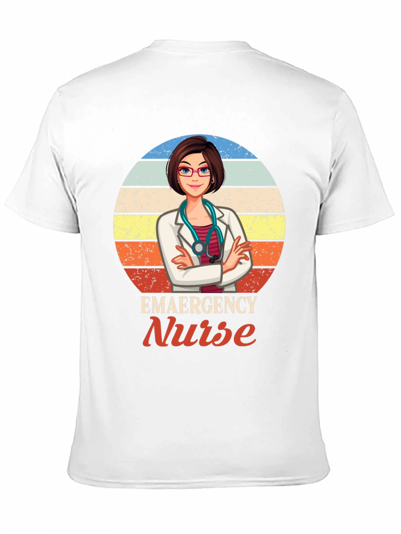 Emergency Nurse Graphic T-Shirt