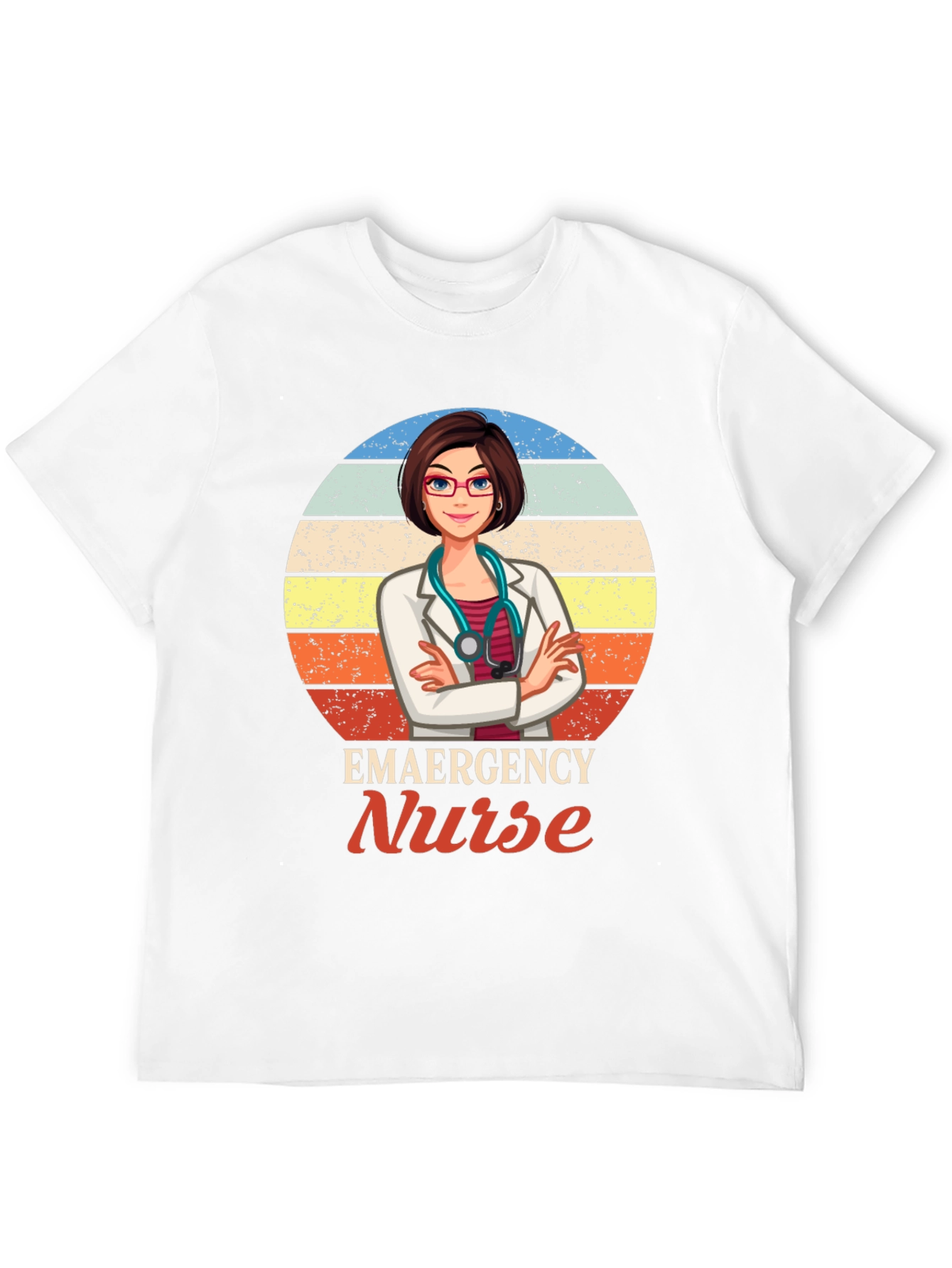 Emergency Nurse Graphic T-Shirt