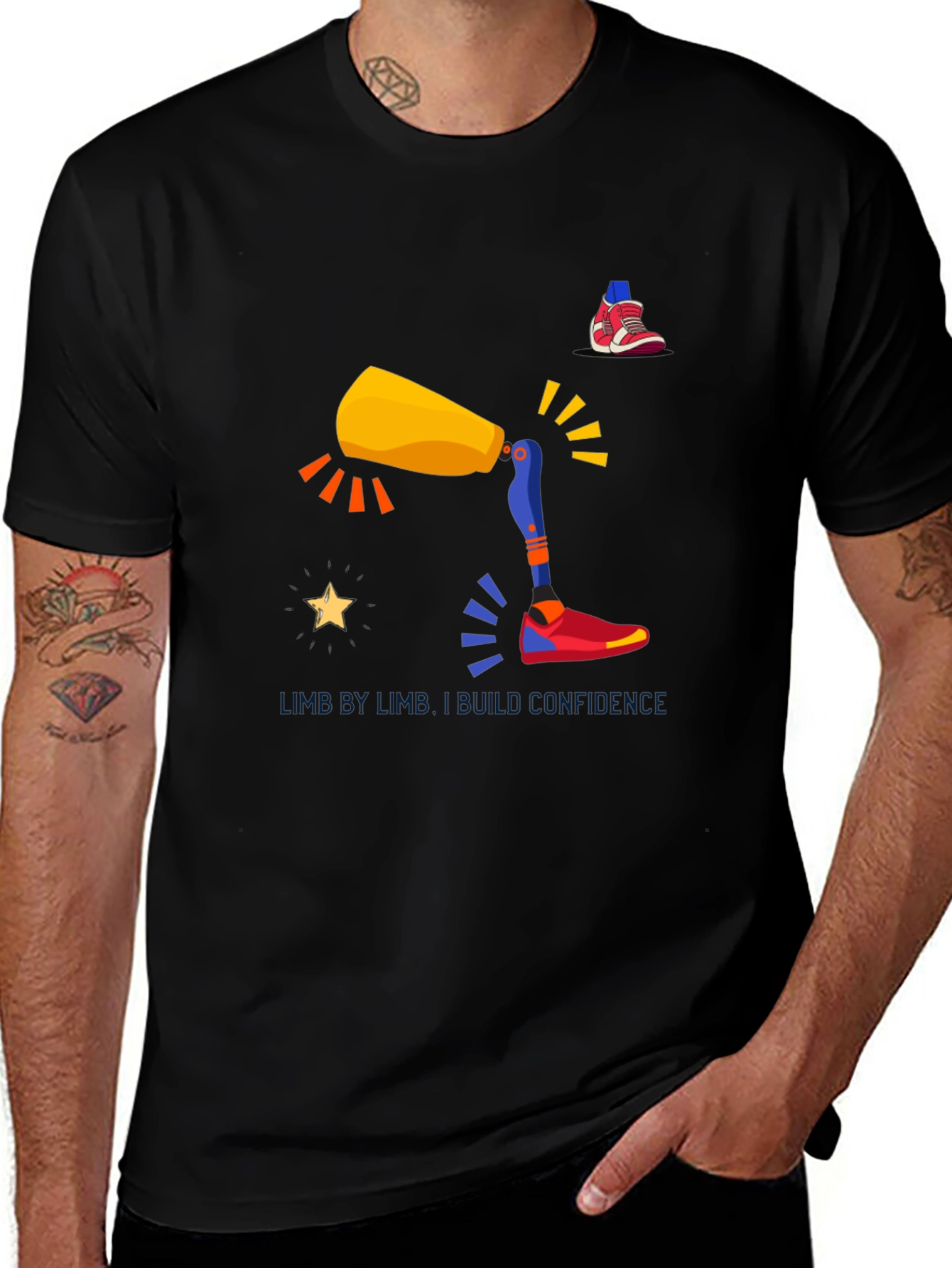 Limb By Limb Confidence Graphic Tee
