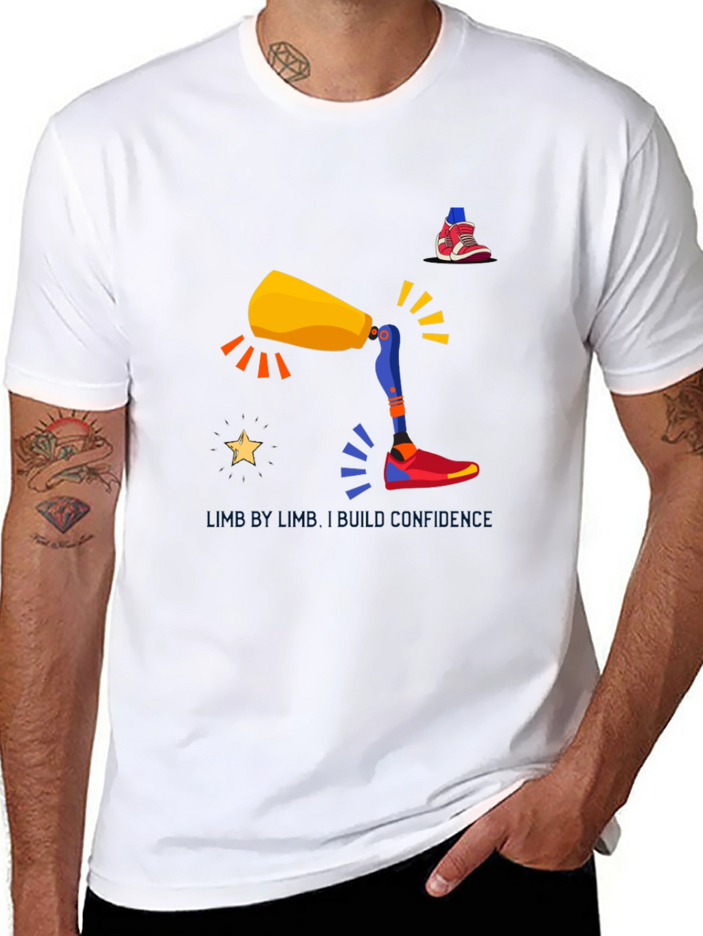 Limb By Limb Confidence Graphic Tee