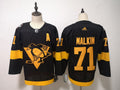 Men's Pittsburgh Penguins Evgeni Malkin #71 Black Game Jerseys