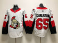 Men's Ottawa Senators Erik Karlsson #65 White Player Jerseys