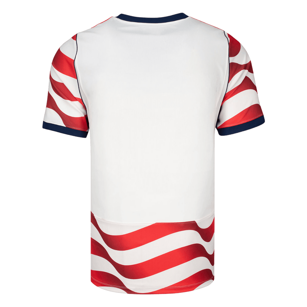 USA Home Soccer Jersey World Cup 2026 Red&White Back