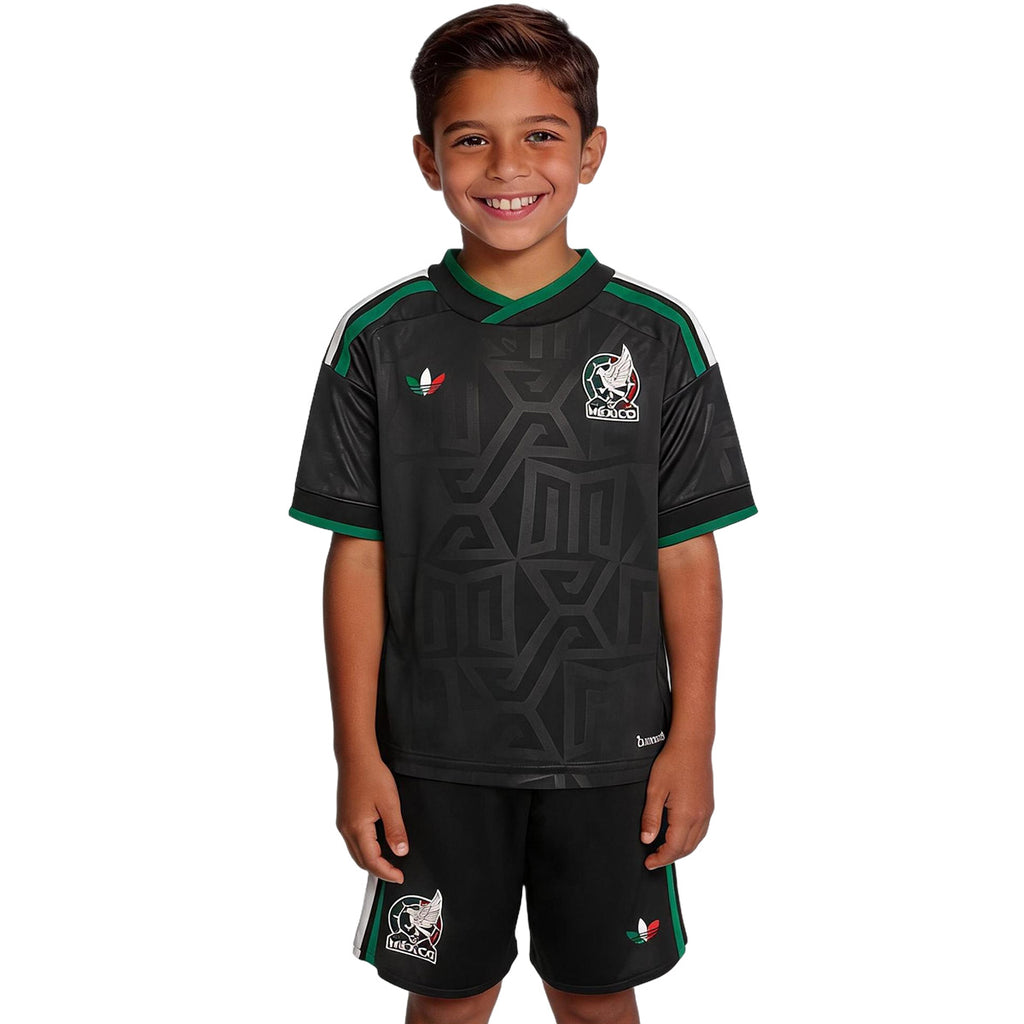 Kids Mexico Third Jersey Kit World Cup 2026 Front