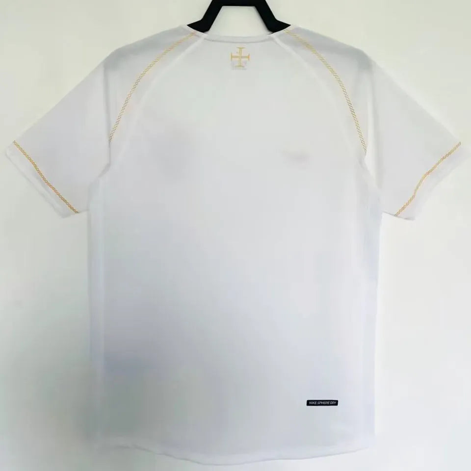 2006 Portugal Third White Retro Soccer Jersey Back