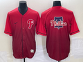 Men's Philadelphia Phillies Red Replica Player Jerseys