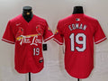Men's St. Louis Cardinals Tommy Edman #19 Red 2024 City Connect Limited Player Jerseys