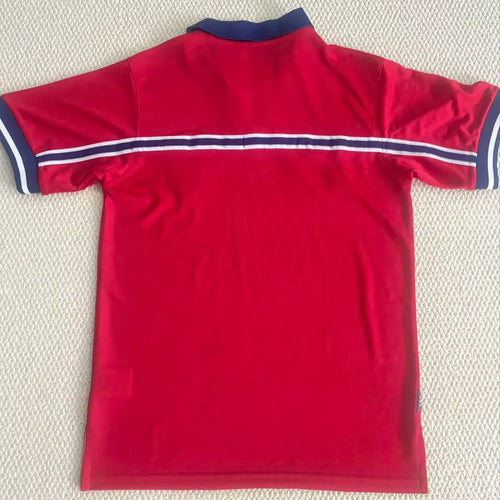 1998 U.S Away Red Retro Soccer Jersey Back