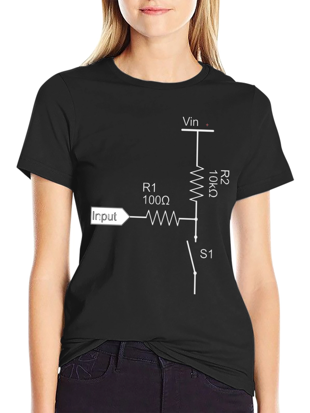 Circuit Diagram T-Shirt - Geeky Cool Tee