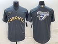 Men's Toronto Blue Jays Gray Replica Player Jerseys