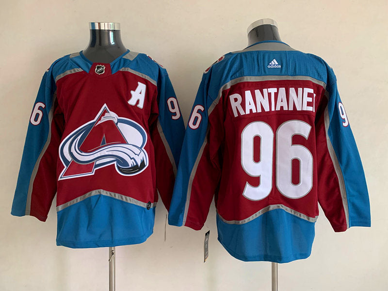 Men's Colorado Avalanche Mikko Rantanen #96 Burgundy Home Breakaway Player Jerseys