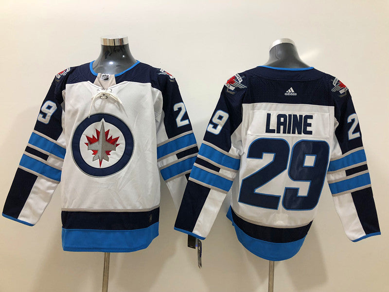 Men's Winnipeg Jets Patrick Laine #29 White Home Breakaway Player Jerseys