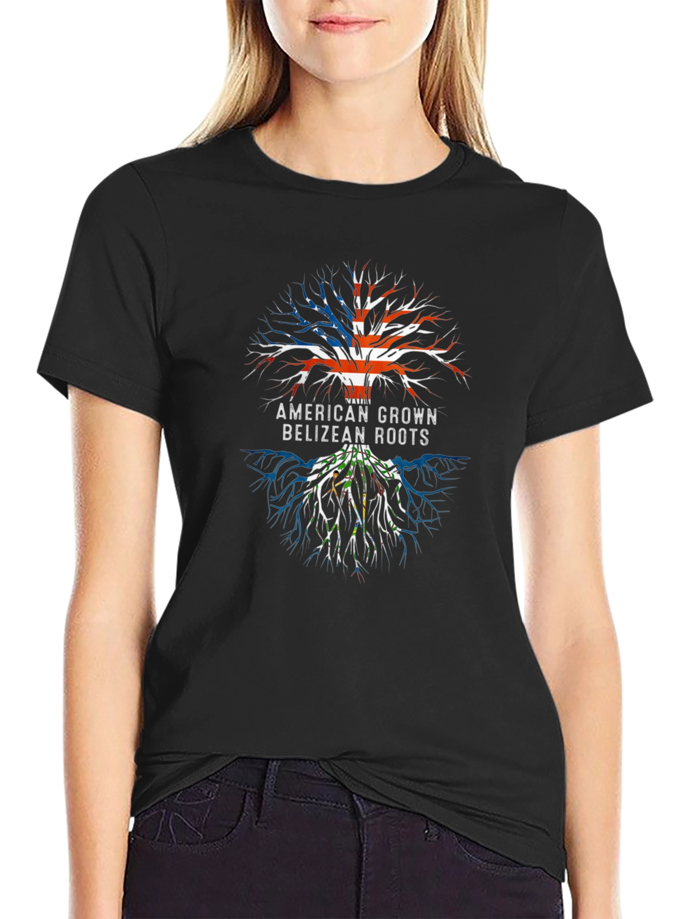 American Grown Belizean Roots T-Shirt