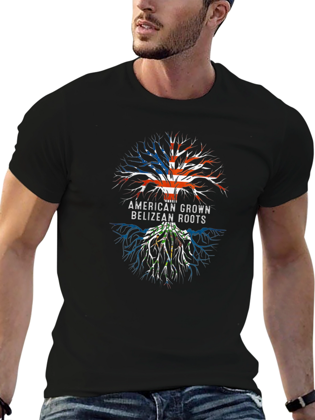 American Grown Belizean Roots T-Shirt