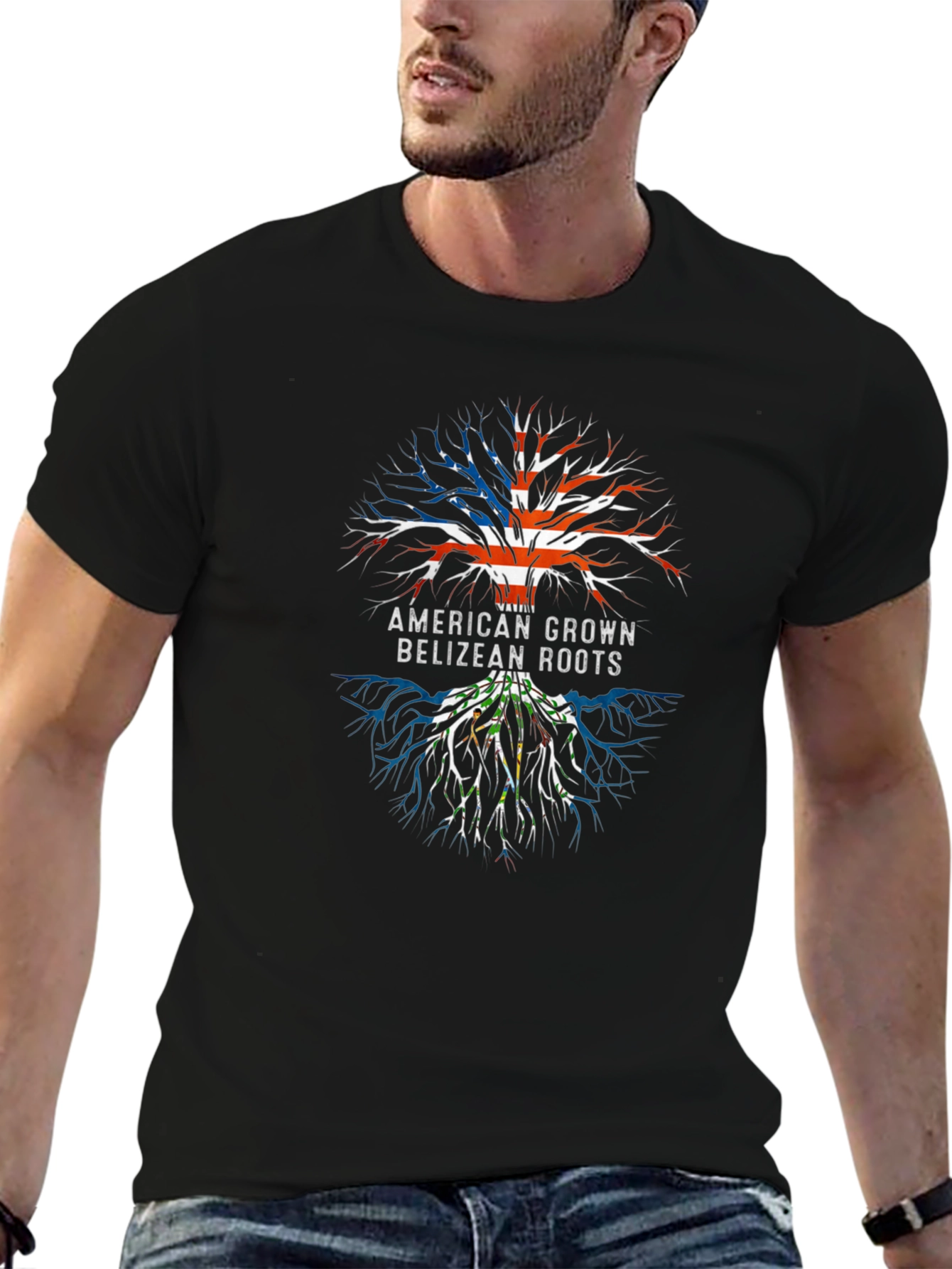 American Grown Belizean Roots T-Shirt