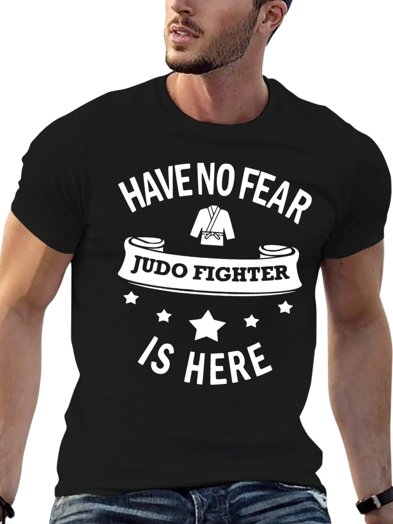 Judo Fighter Graphic Tee - Have No Fear T-Shirt