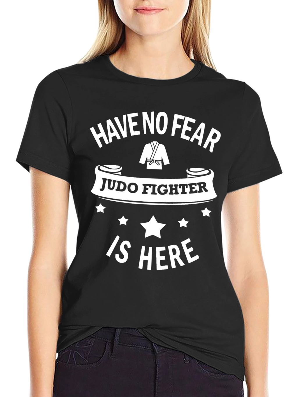 Judo Fighter Graphic Tee - Have No Fear T-Shirt