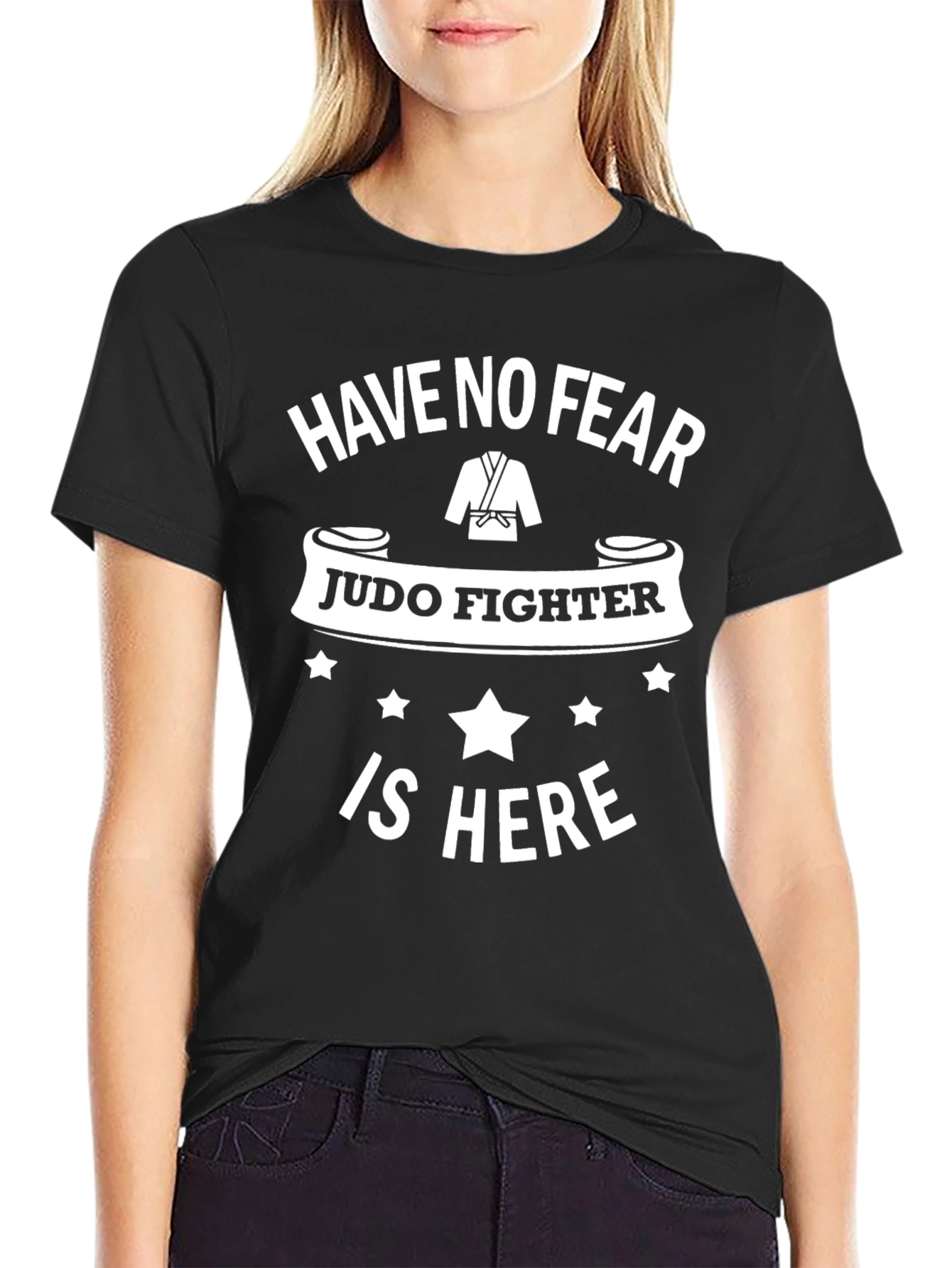 Judo Fighter Graphic Tee - Have No Fear T-Shirt