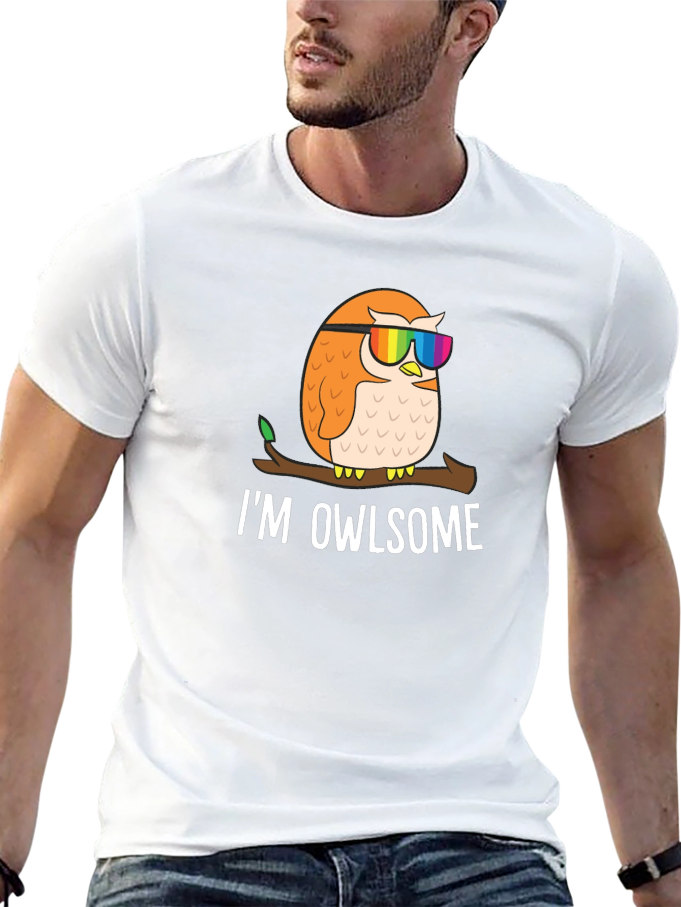 Im Owlsome T-Shirt - Funny Owl with Sunglasses