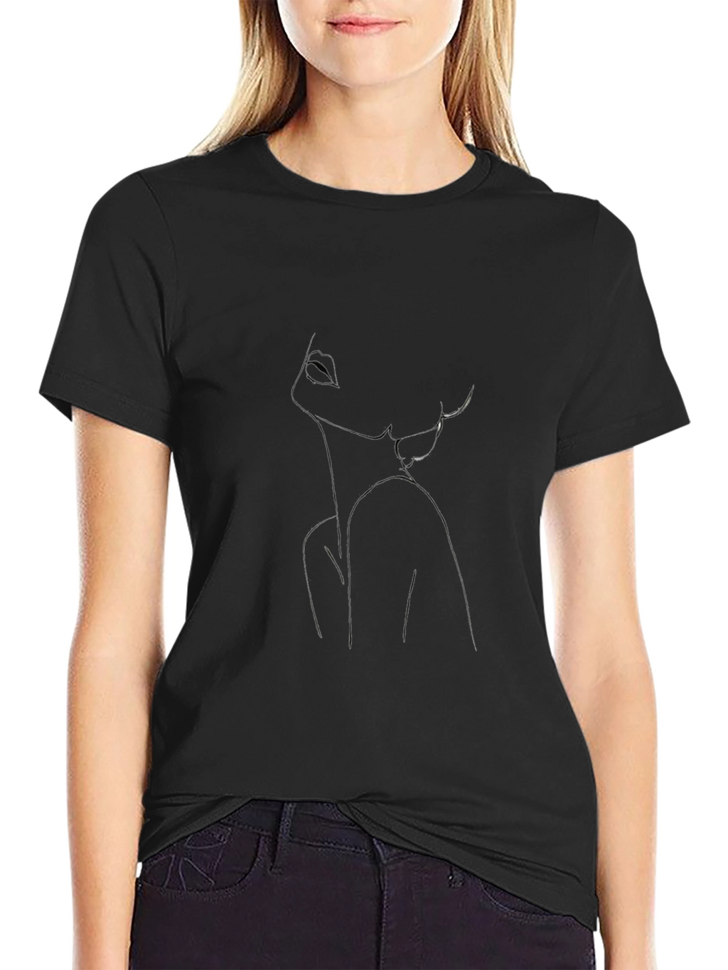 Minimalist Line Art Tee