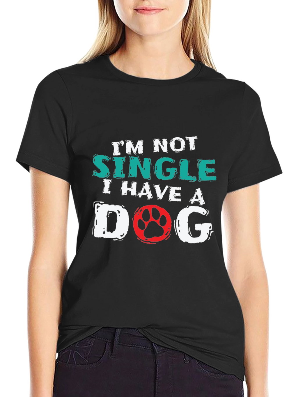 Im Not Single I Have a Dog T-Shirt