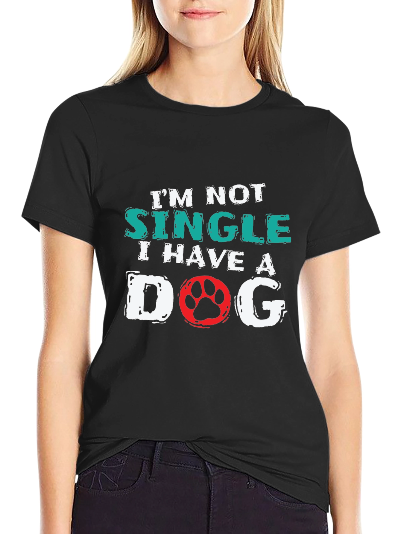 Im Not Single I Have a Dog T-Shirt