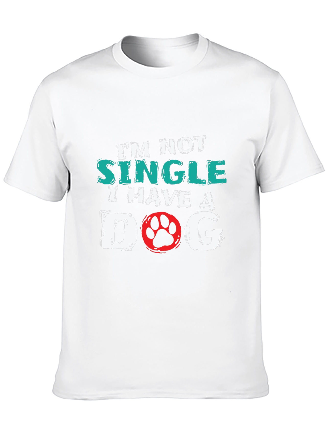 Im Not Single I Have a Dog T-Shirt
