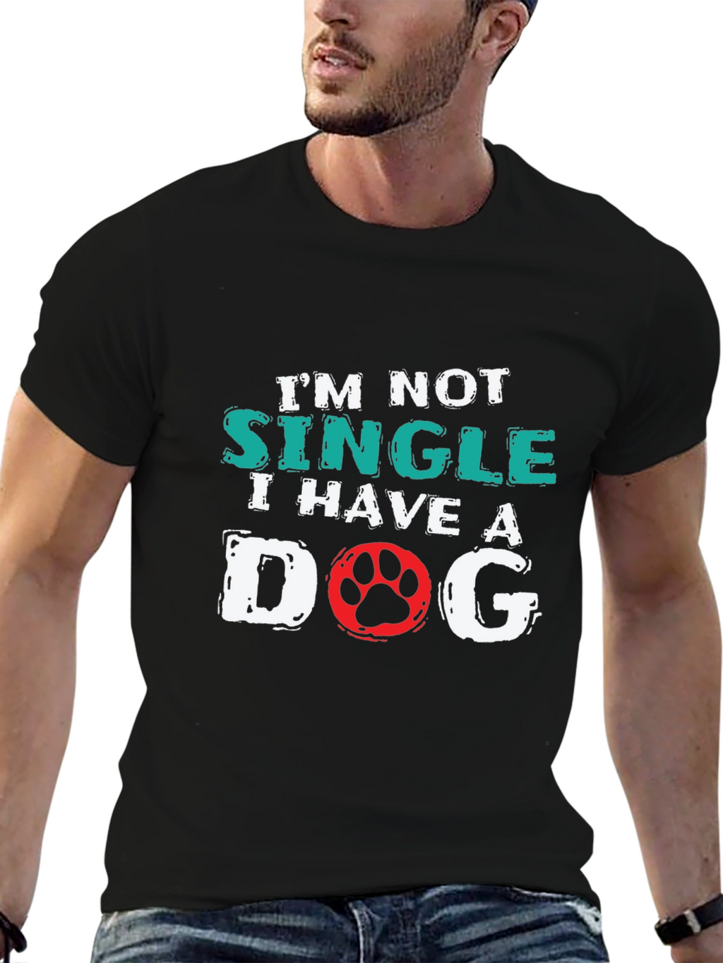 Im Not Single I Have a Dog T-Shirt