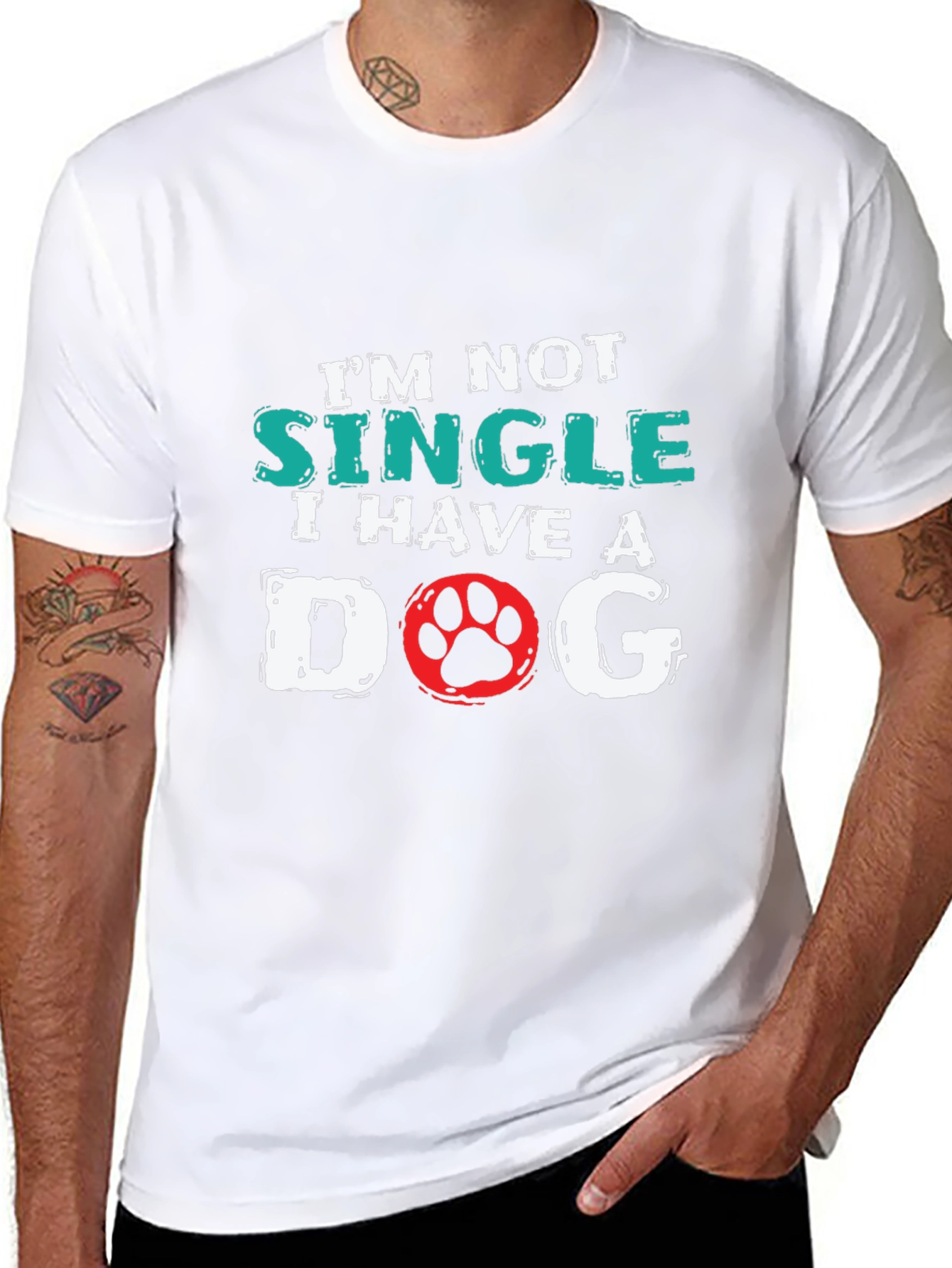 Im Not Single I Have a Dog T-Shirt