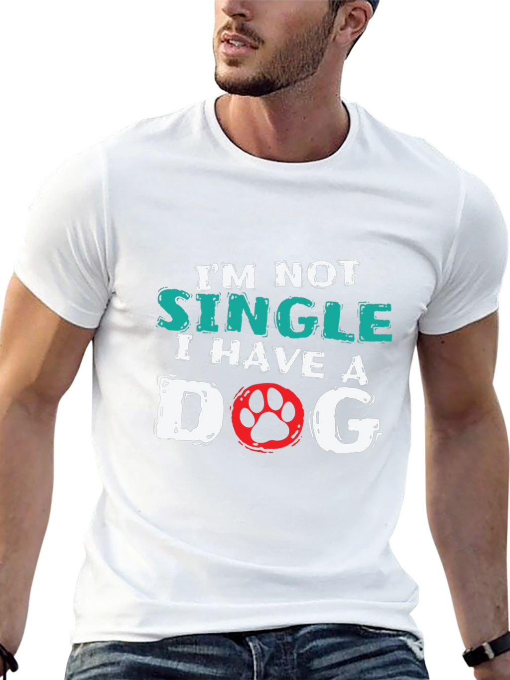 Im Not Single I Have a Dog T-Shirt