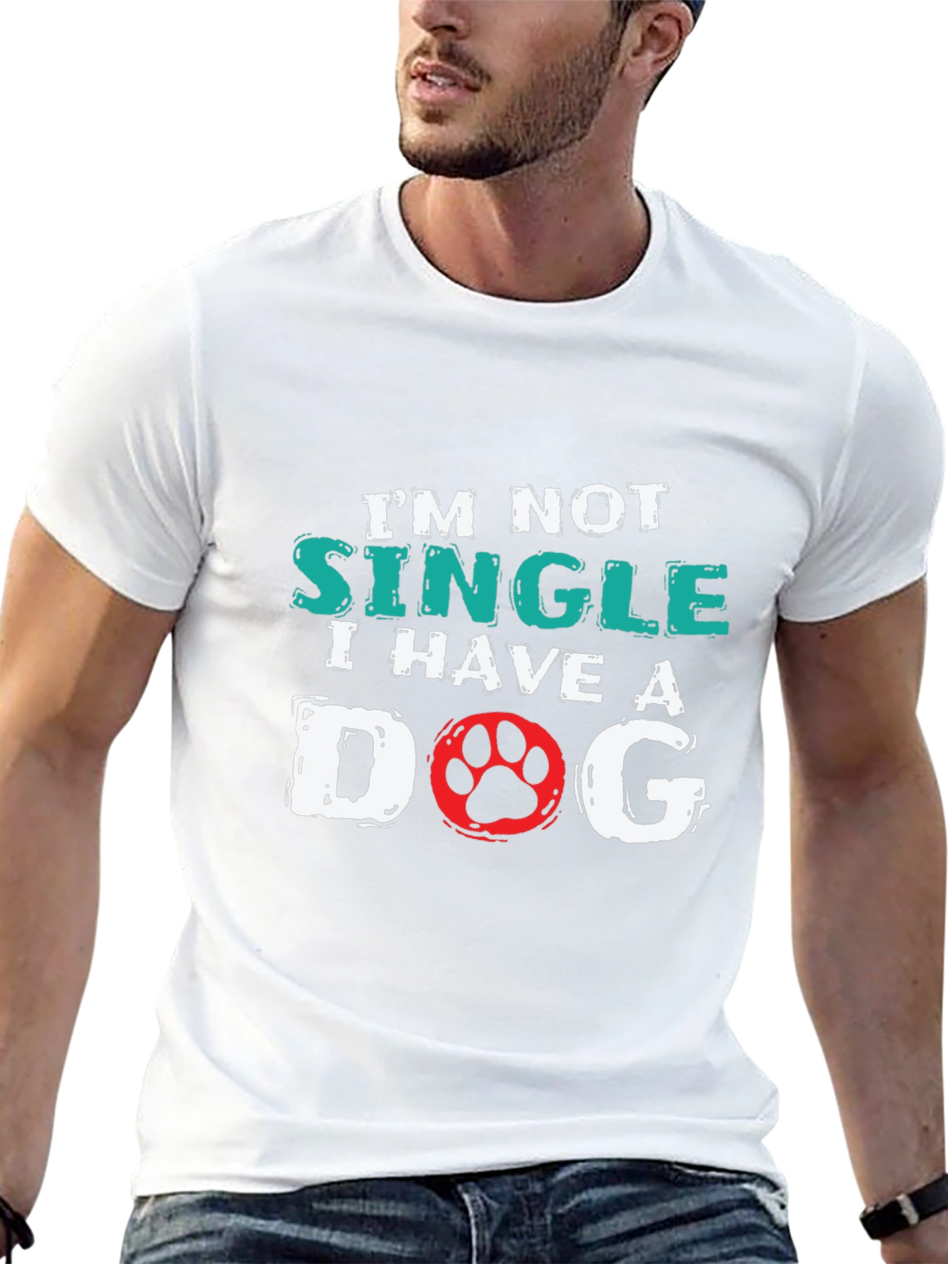 Im Not Single I Have a Dog T-Shirt
