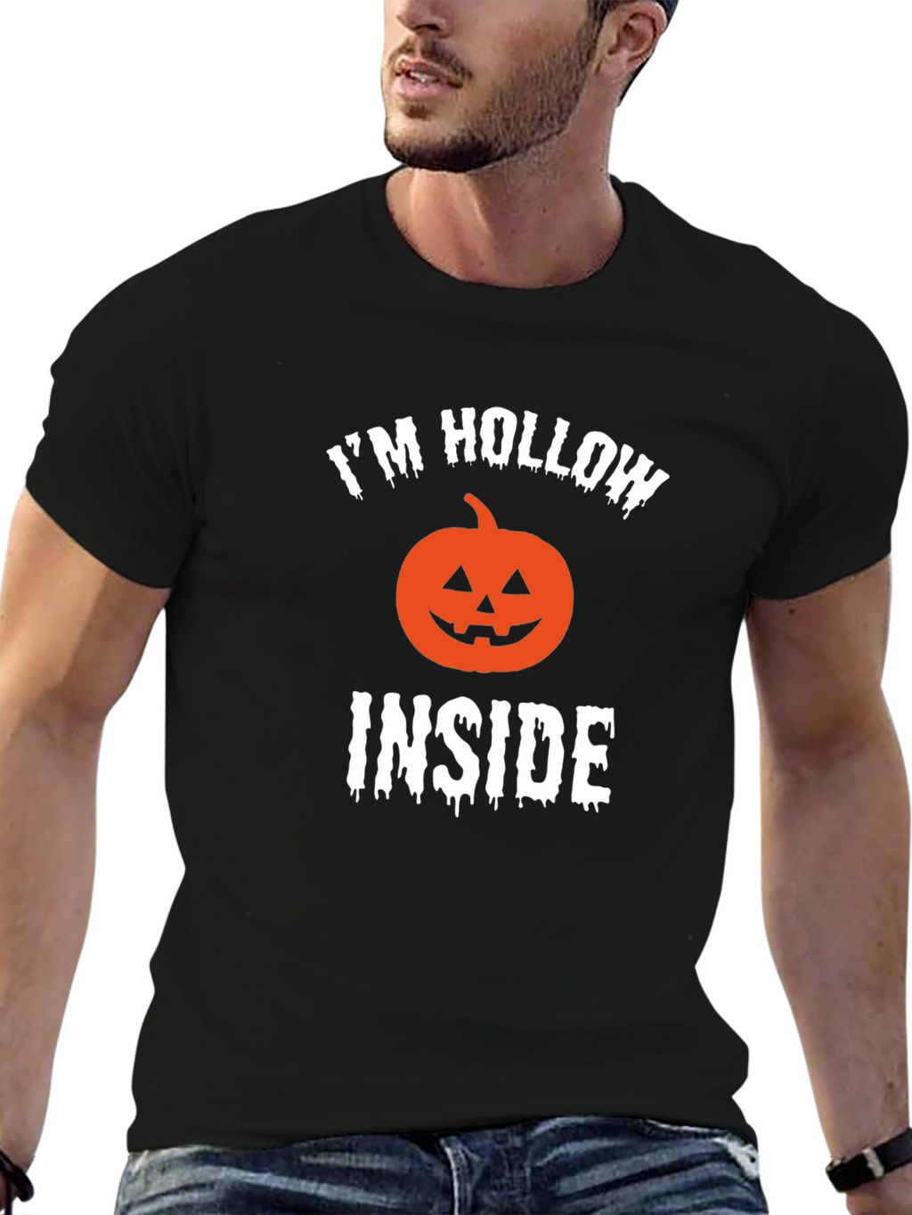 Im Hollow Inside Halloween Pumpkin T-Shirt