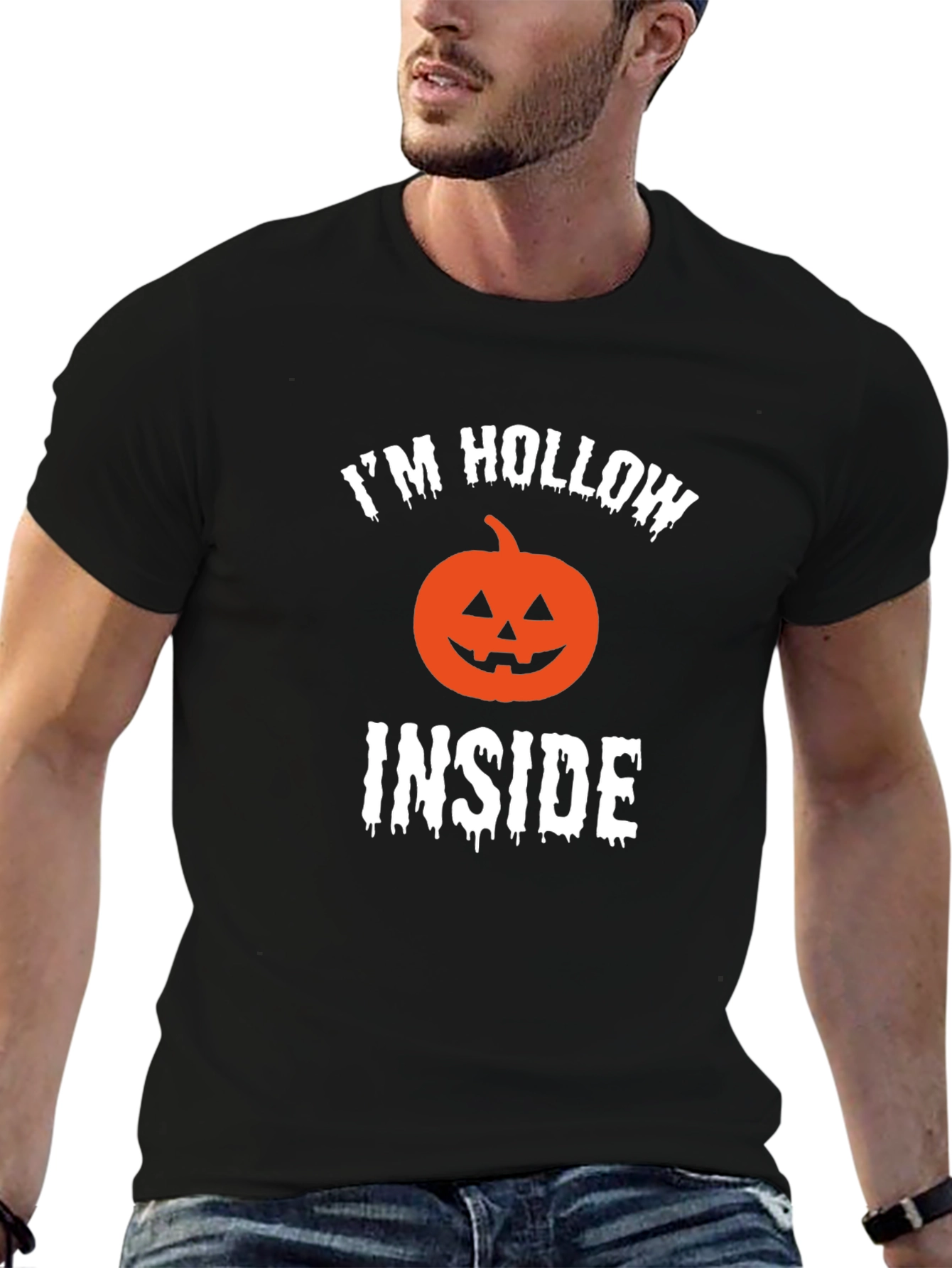 Im Hollow Inside Halloween Pumpkin T-Shirt