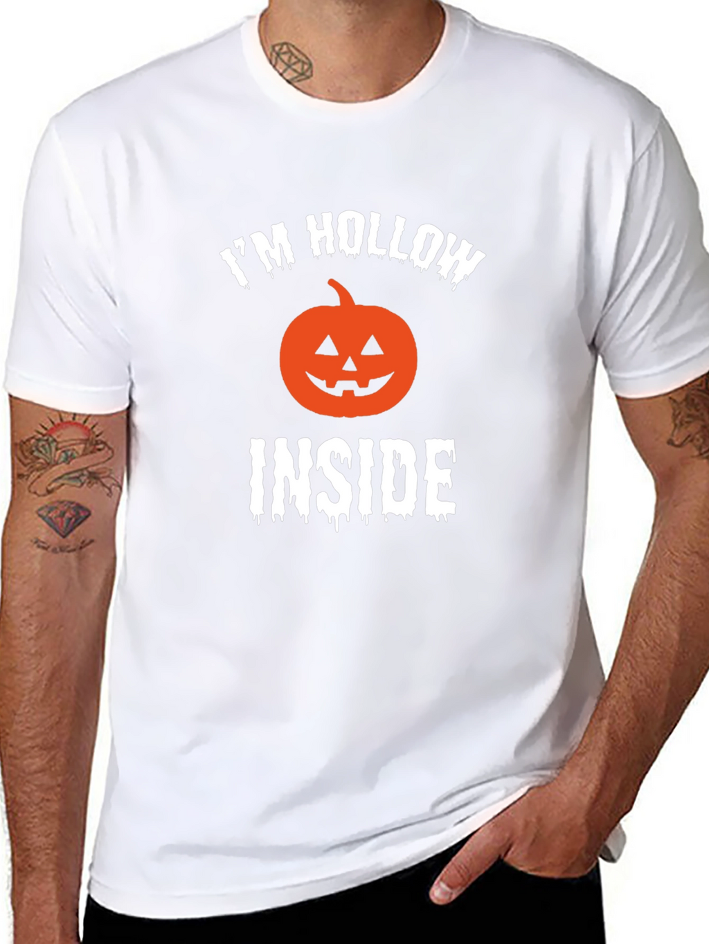 Im Hollow Inside Halloween Pumpkin T-Shirt