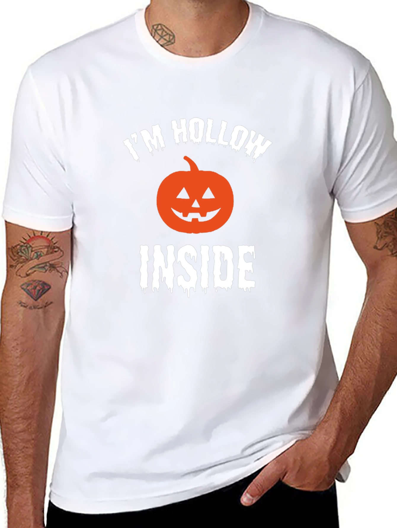 Im Hollow Inside Halloween Pumpkin T-Shirt