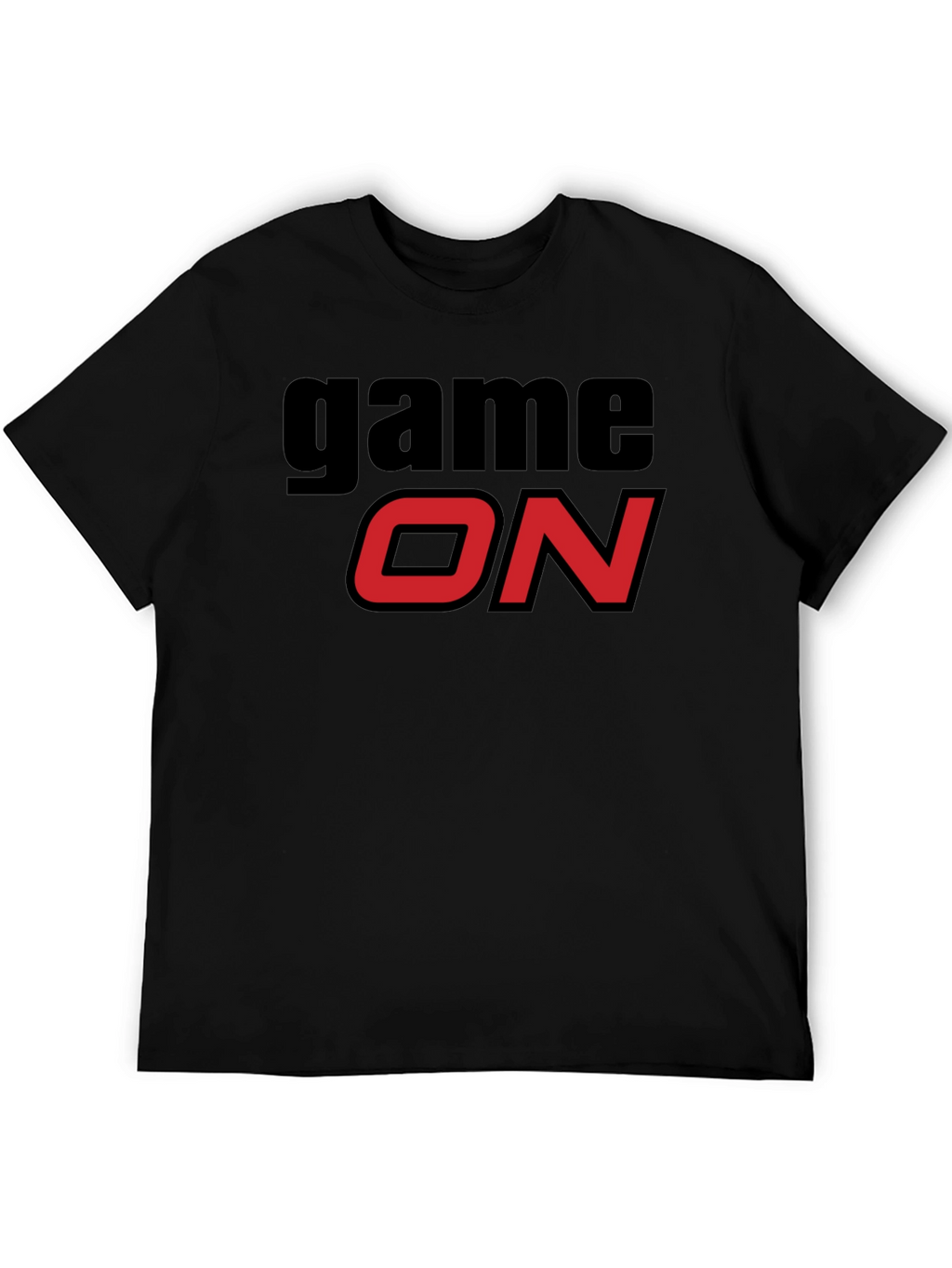 Game On T-Shirt - Black Graphic Tee