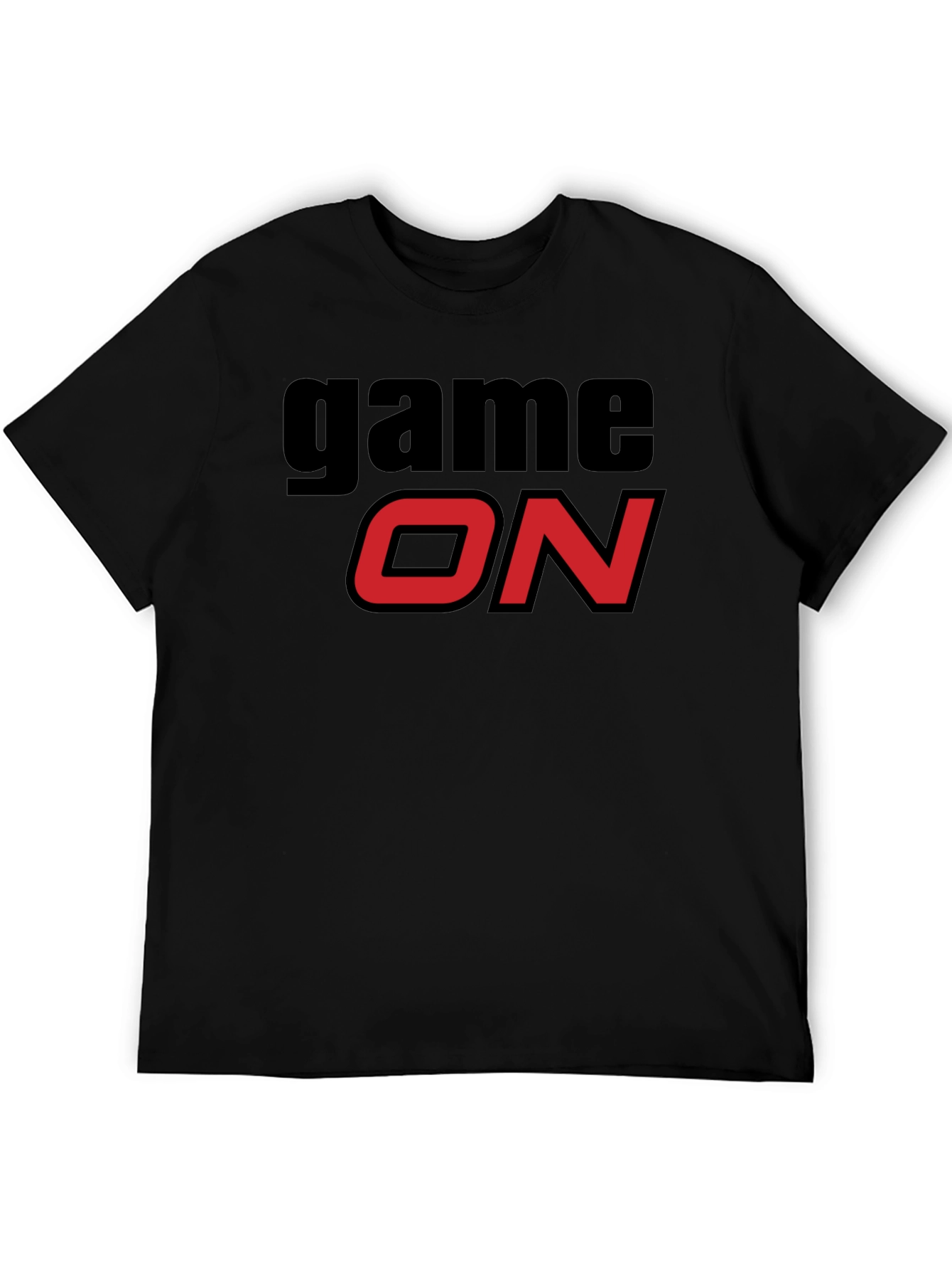 Game On T-Shirt - Black Graphic Tee
