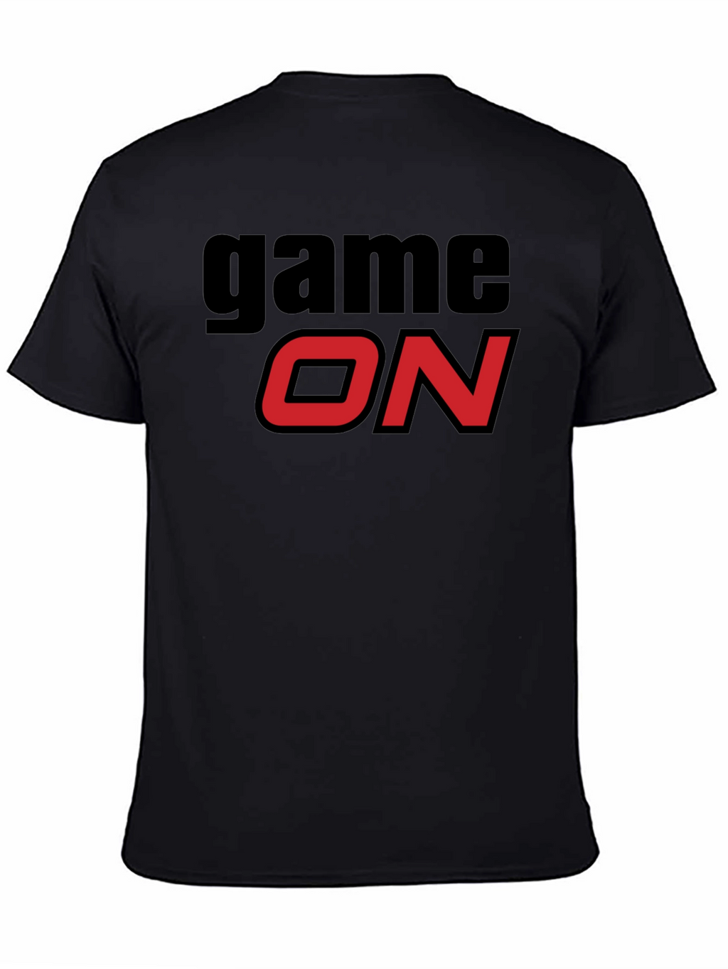 Game On T-Shirt - Black Graphic Tee
