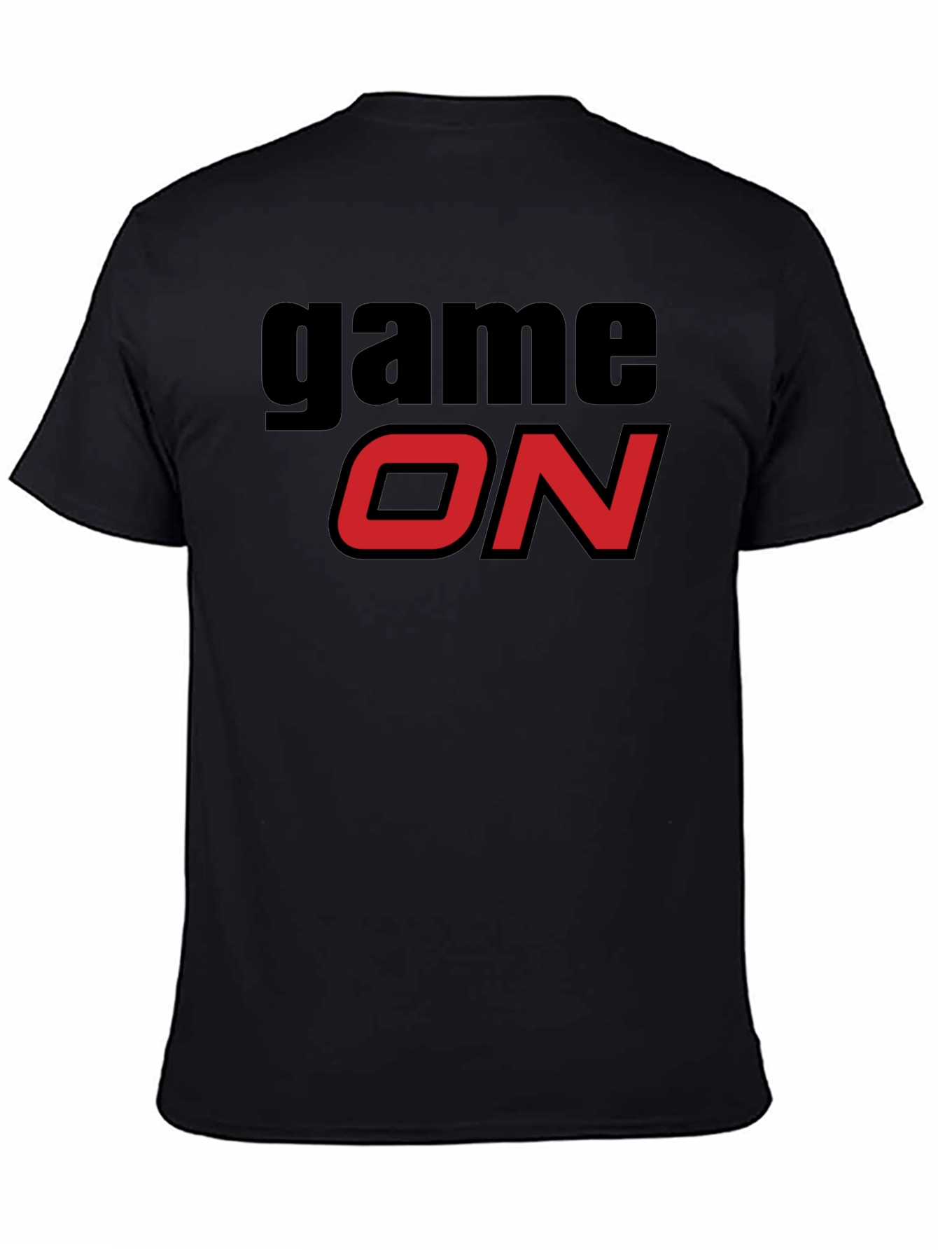Game On T-Shirt - Black Graphic Tee