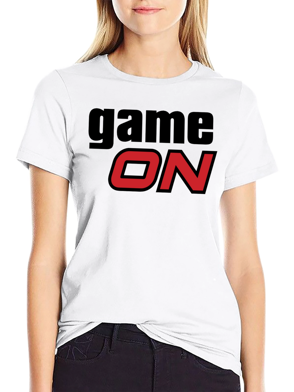 Game On T-Shirt - Black Graphic Tee