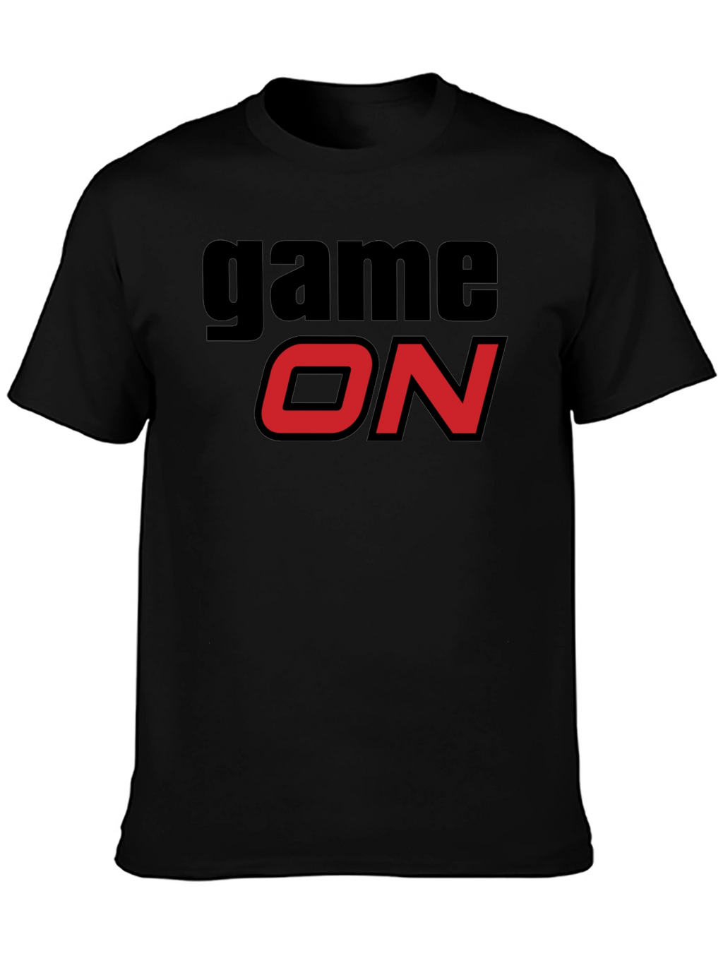 Game On T-Shirt - Black Graphic Tee